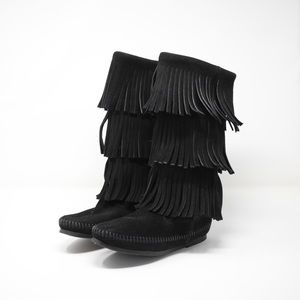 Minnetonka 3-Layer Fringe Boot